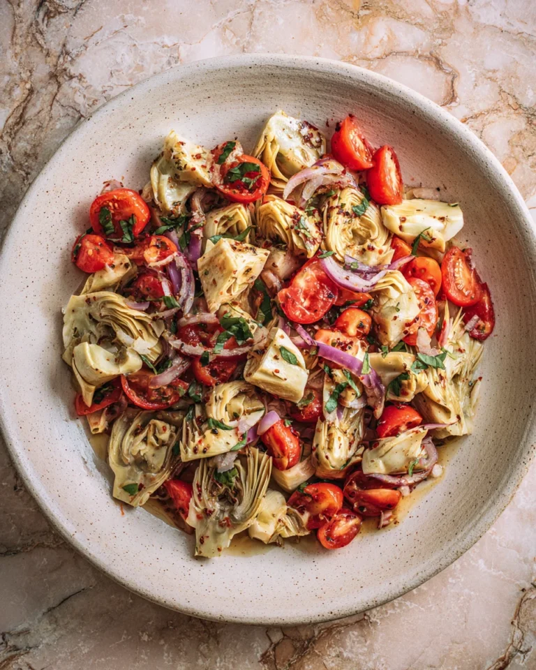 Tuscan Artichoke Tomato Salad