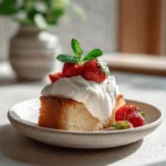 Vanilla Bean Coconut Pudding Cake