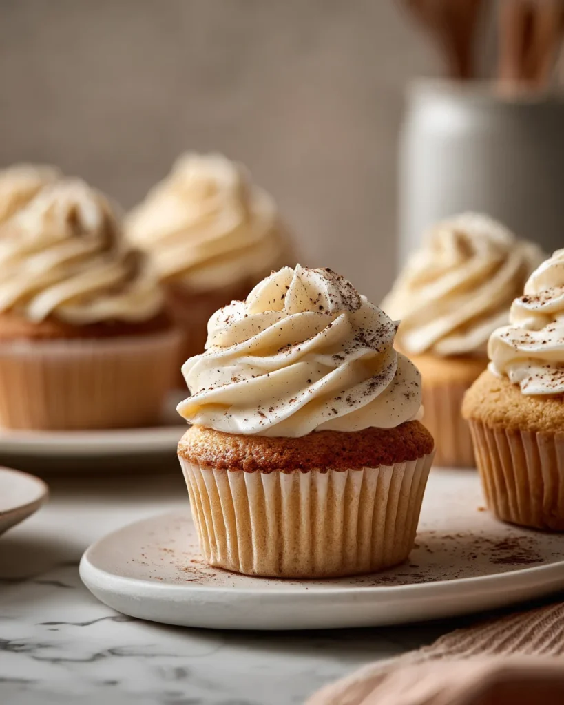 Vanilla Chai Spice Cupcakes