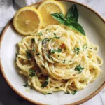 Whipped Ricotta Lemon Spaghetti