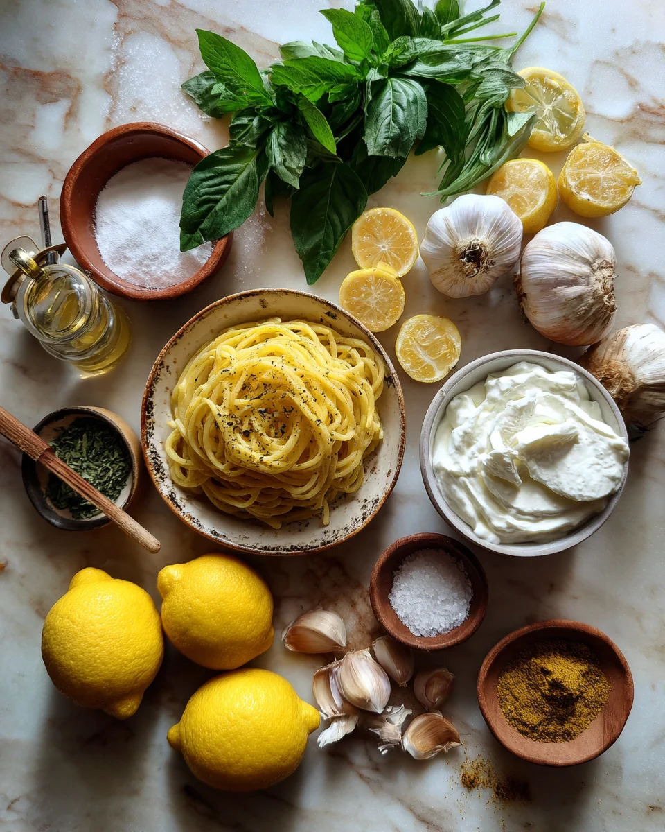 Whipped Ricotta Lemon Spaghetti