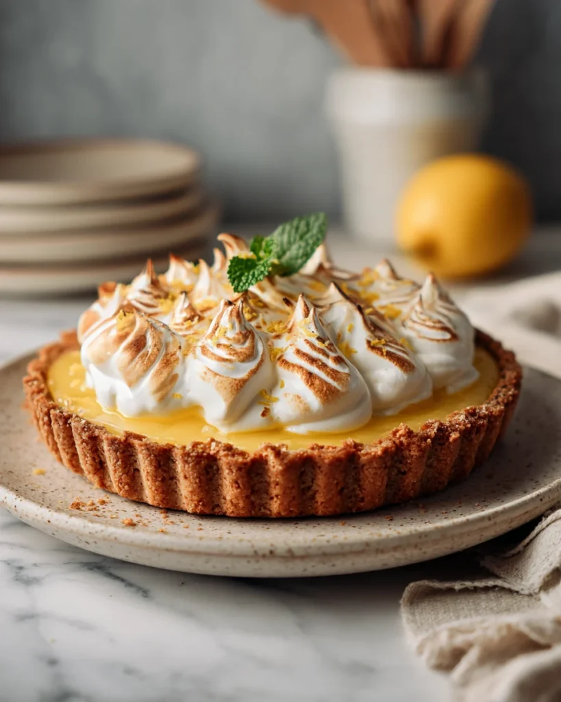 Delicious White Chocolate Lemon Truffle Tart