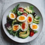 Workout Egg Avocado Salad