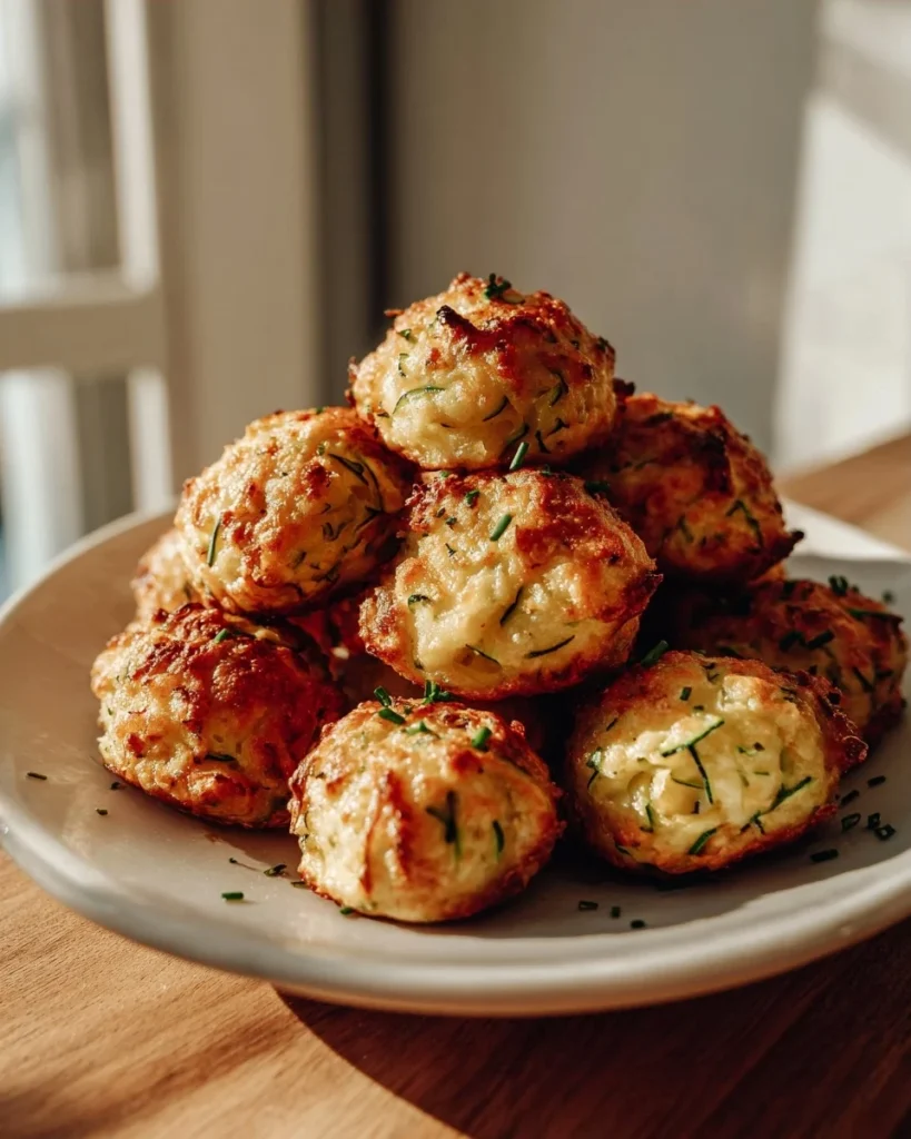 Zucchini Garlic Bites