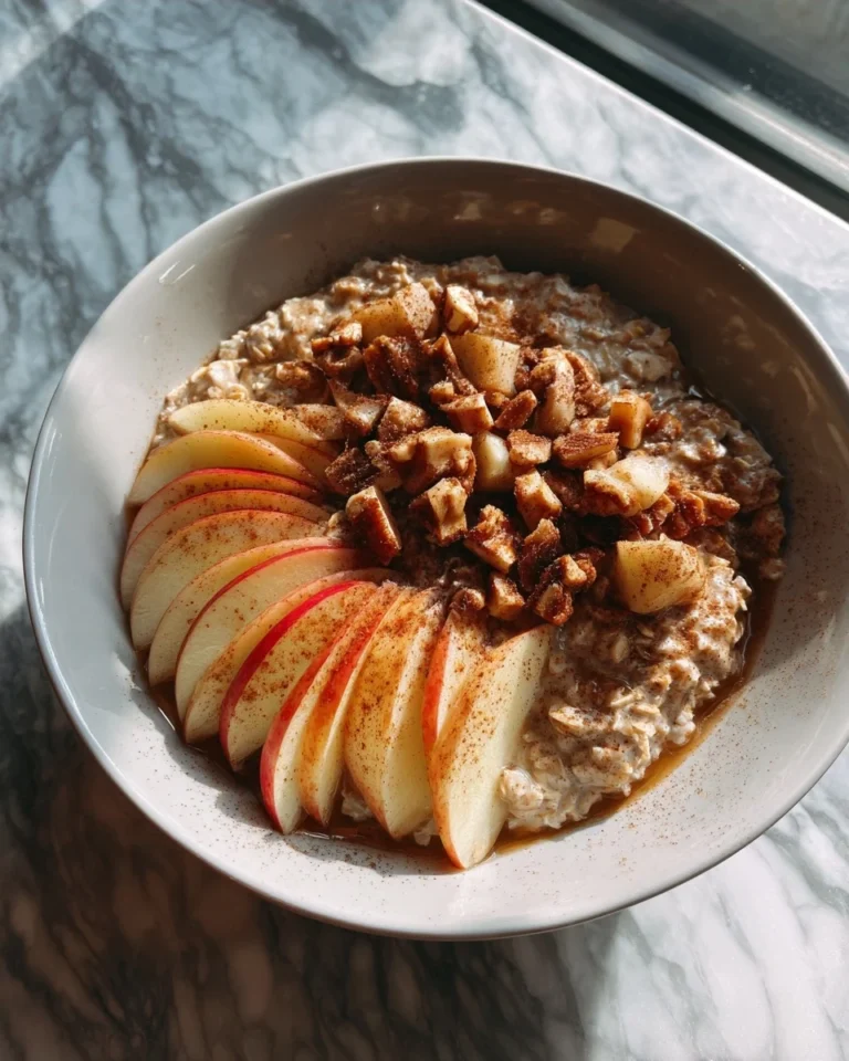 Apple Cinnamon Protein Oatmeal