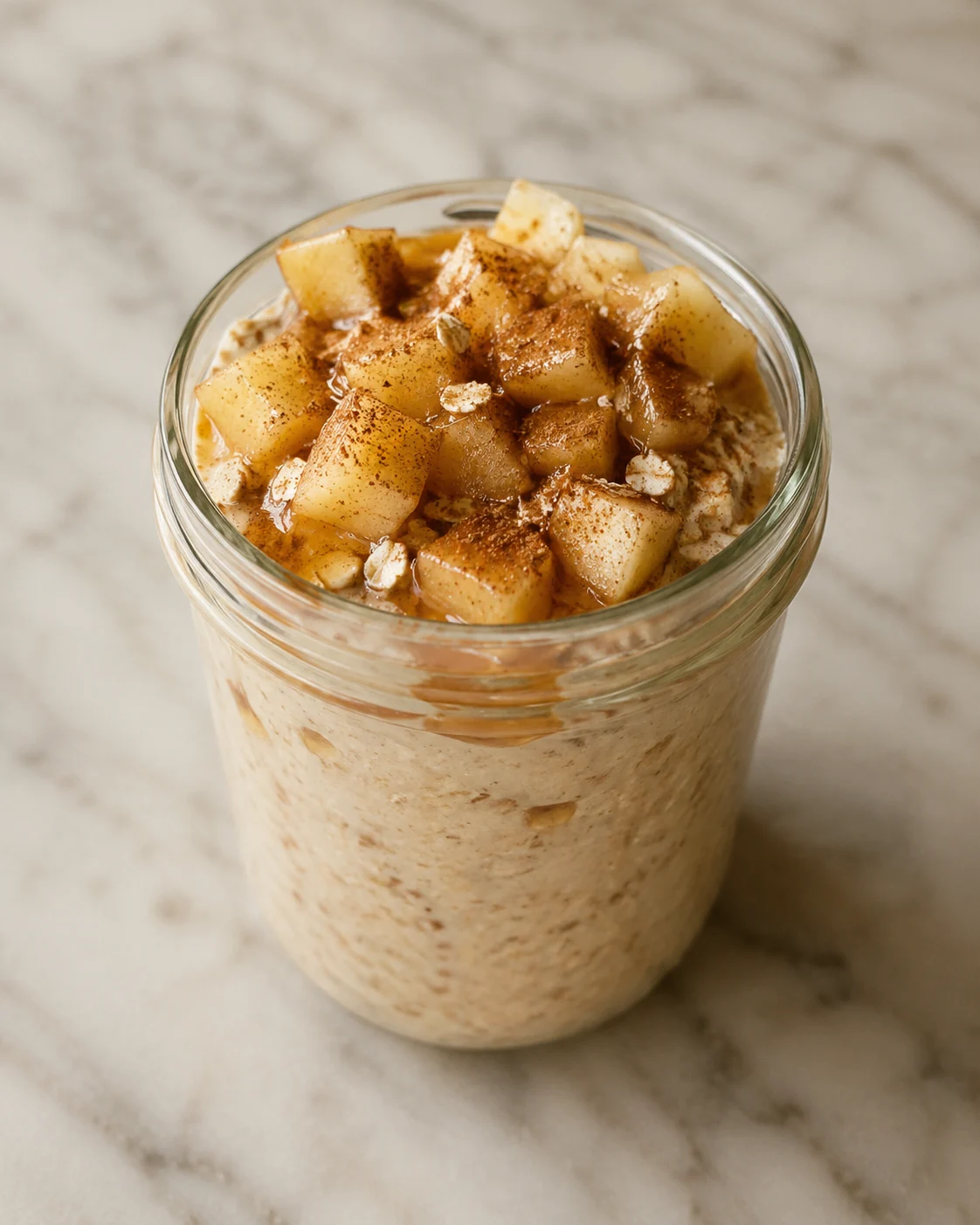 Apple Pie Overnight Oats