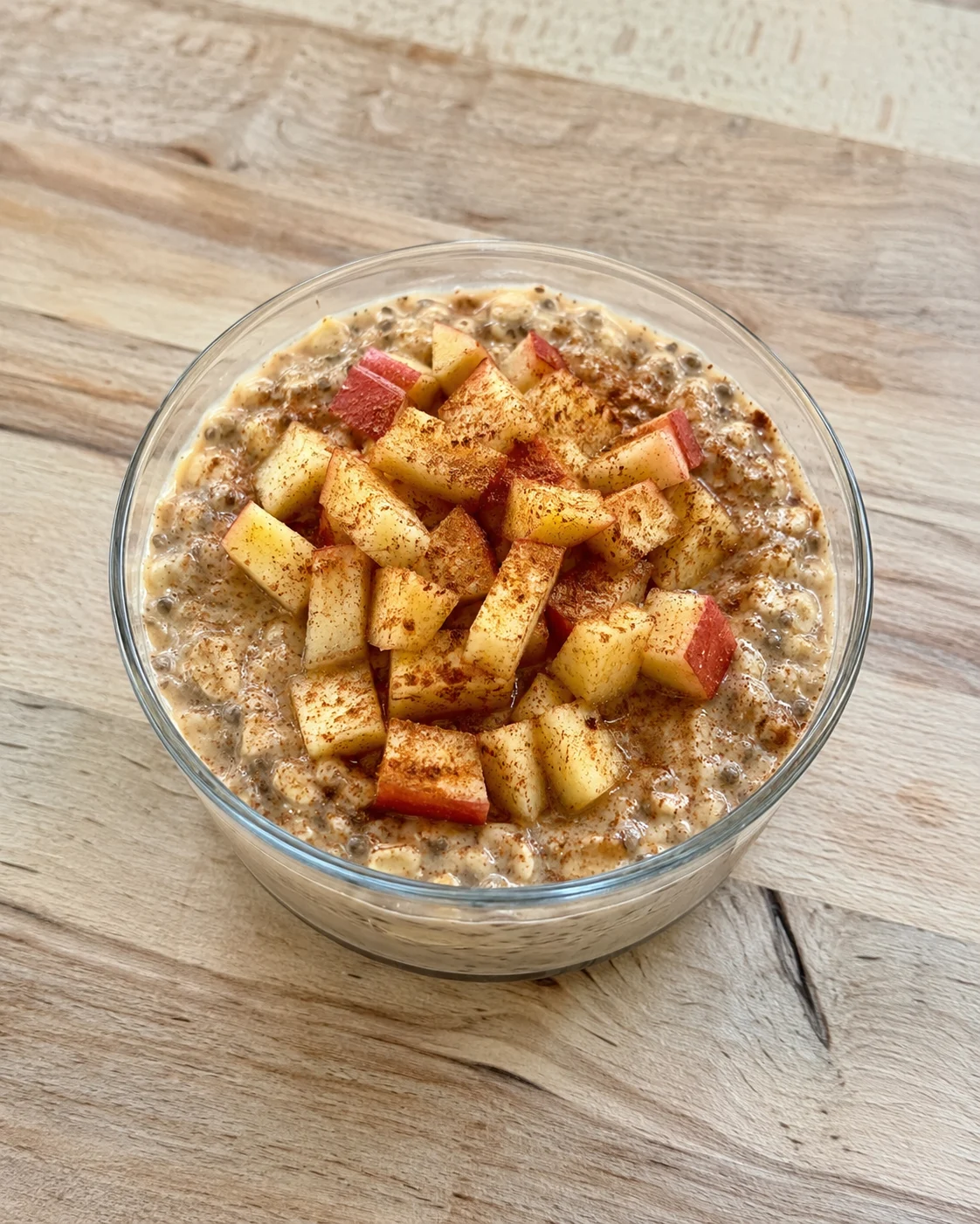 Apple Pie Overnight Oats