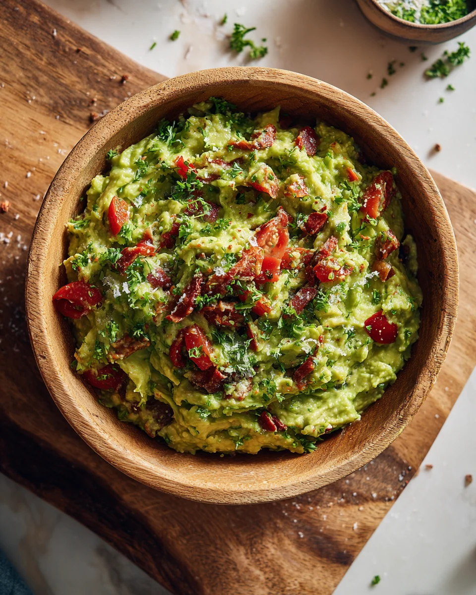 Avocado Guacamole Dip
