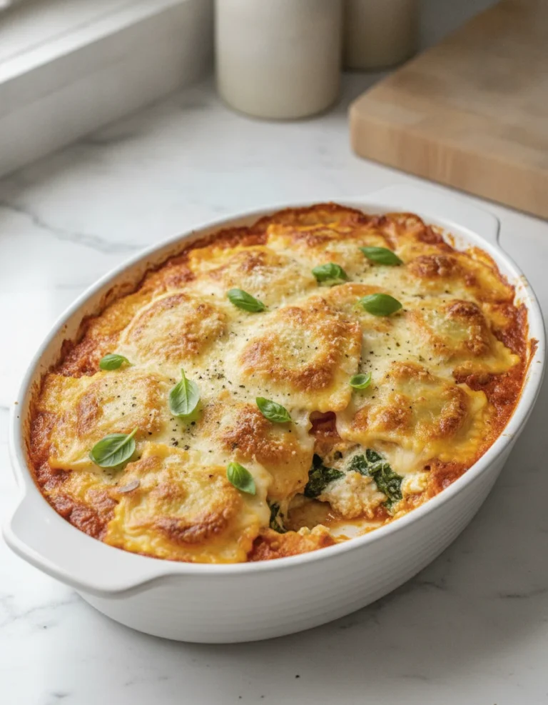 Baked Ravioli Casserole