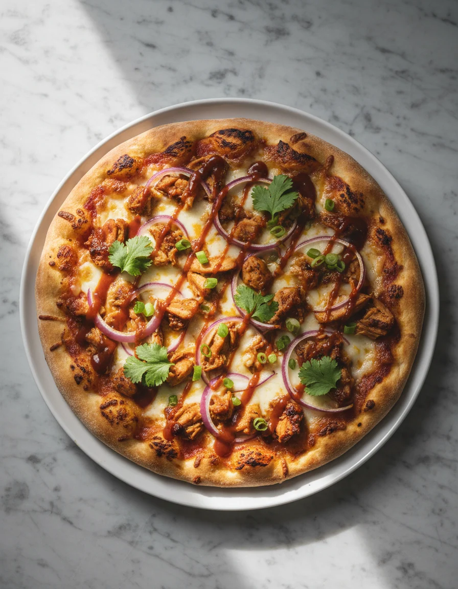 BBQ Chicken Flatbread Pizza