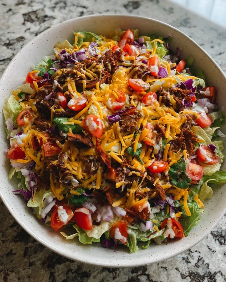 BBQ Ranch Taco Salad