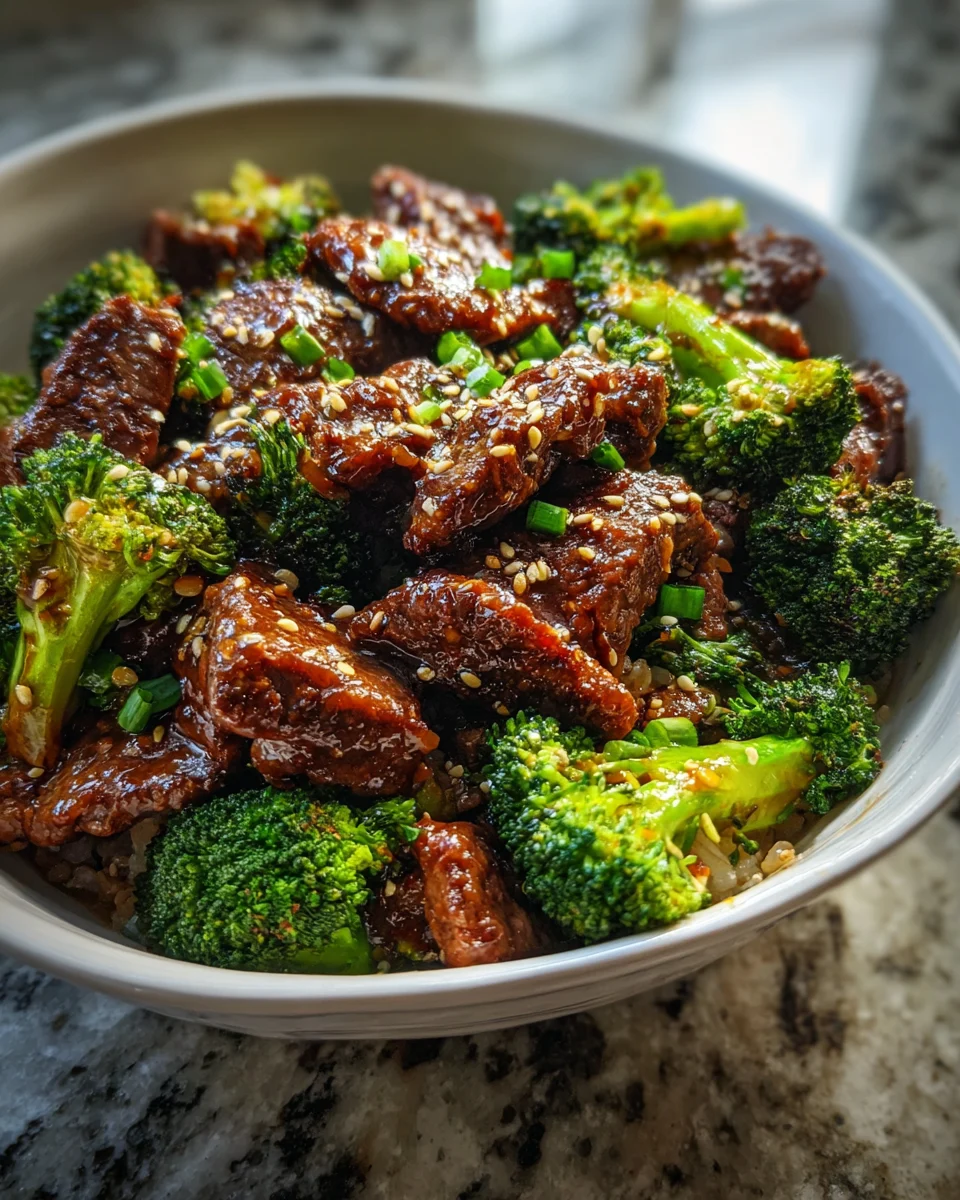 Beef and Broccoli Stir Fry