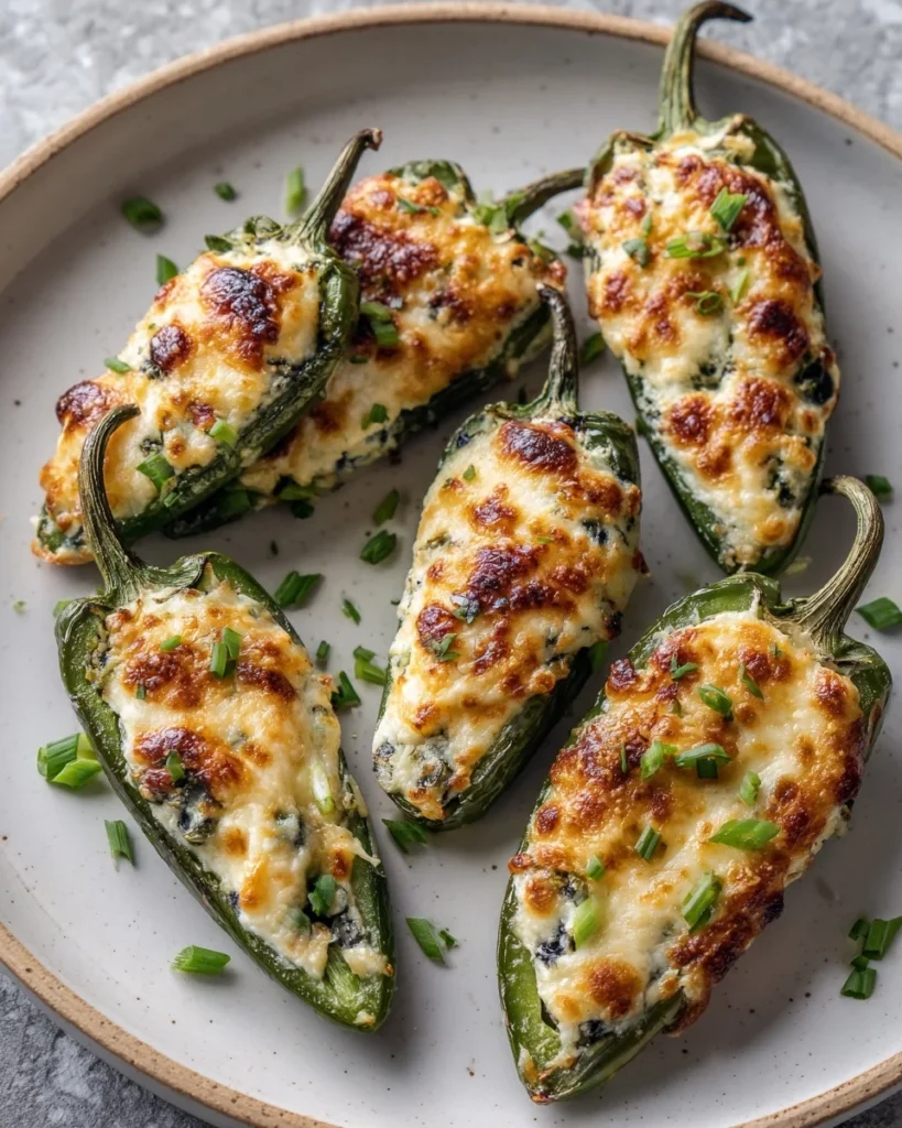 Blueberry Brie Jalapeño Poppers