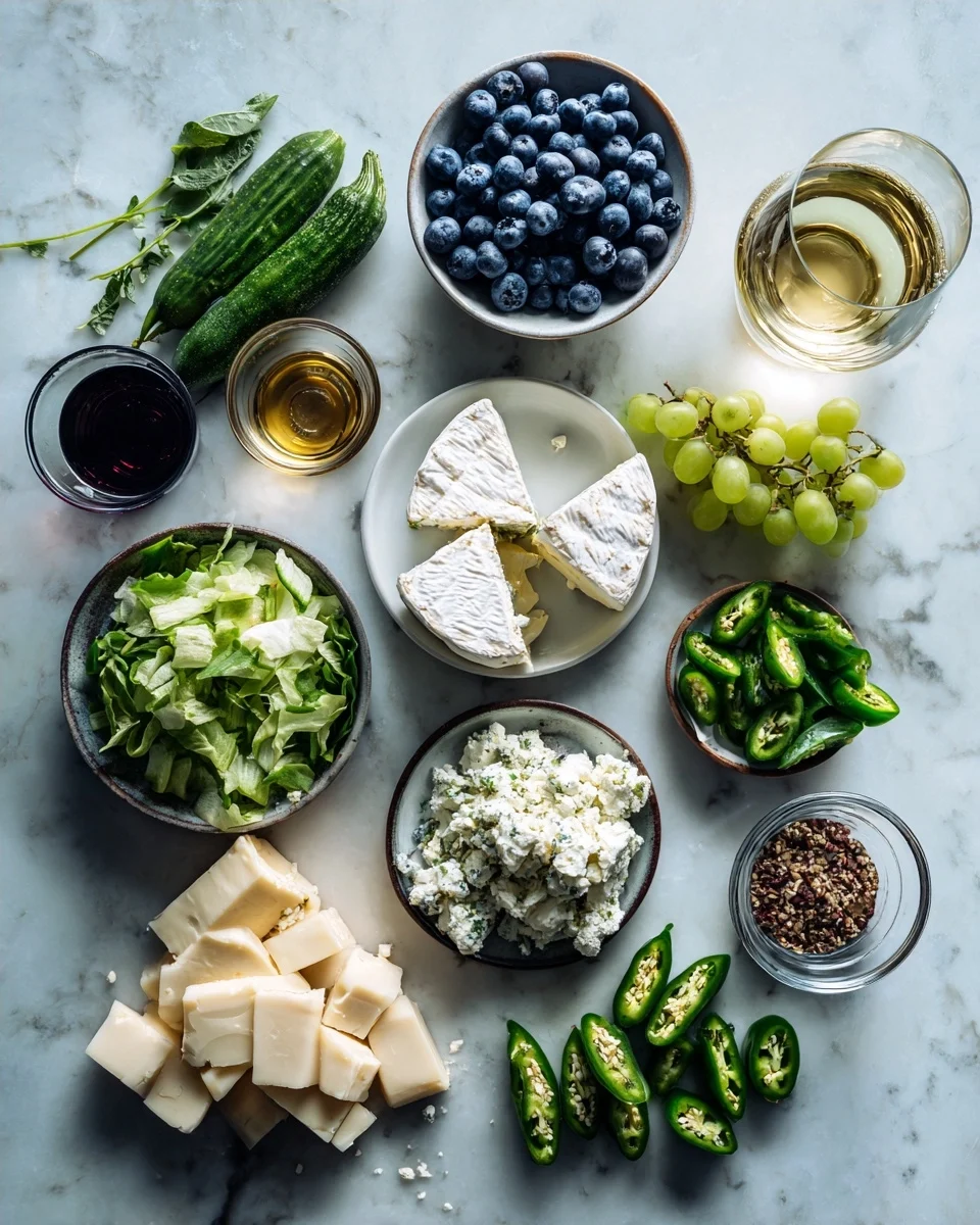 Blueberry Brie Jalapeño Poppers