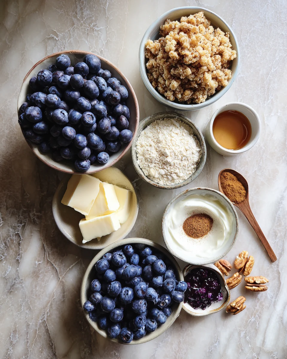 Easy Blueberry Crisp Recipe