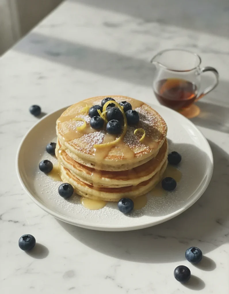 Blueberry Lemon Pancakes