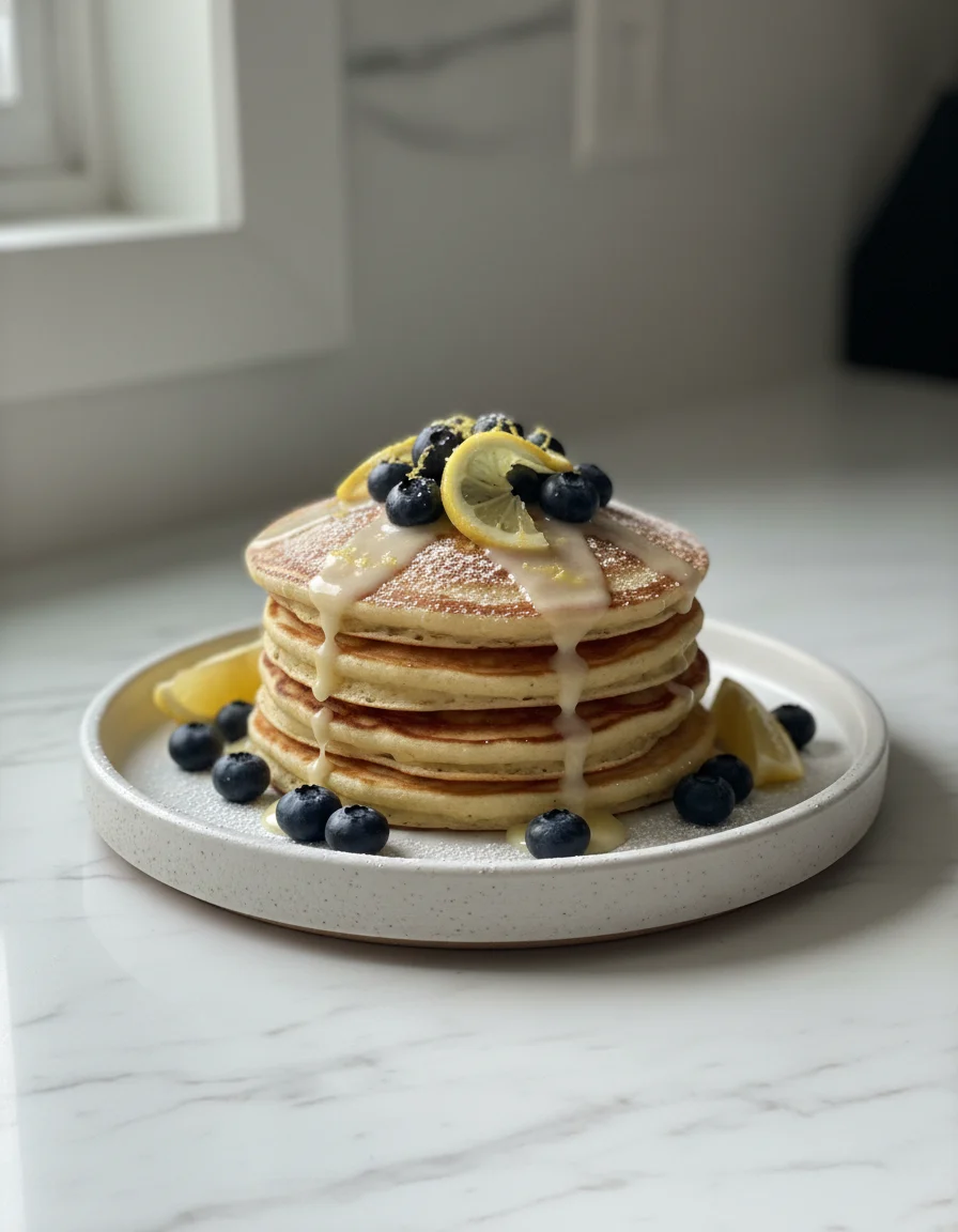 Blueberry Lemon Pancakes