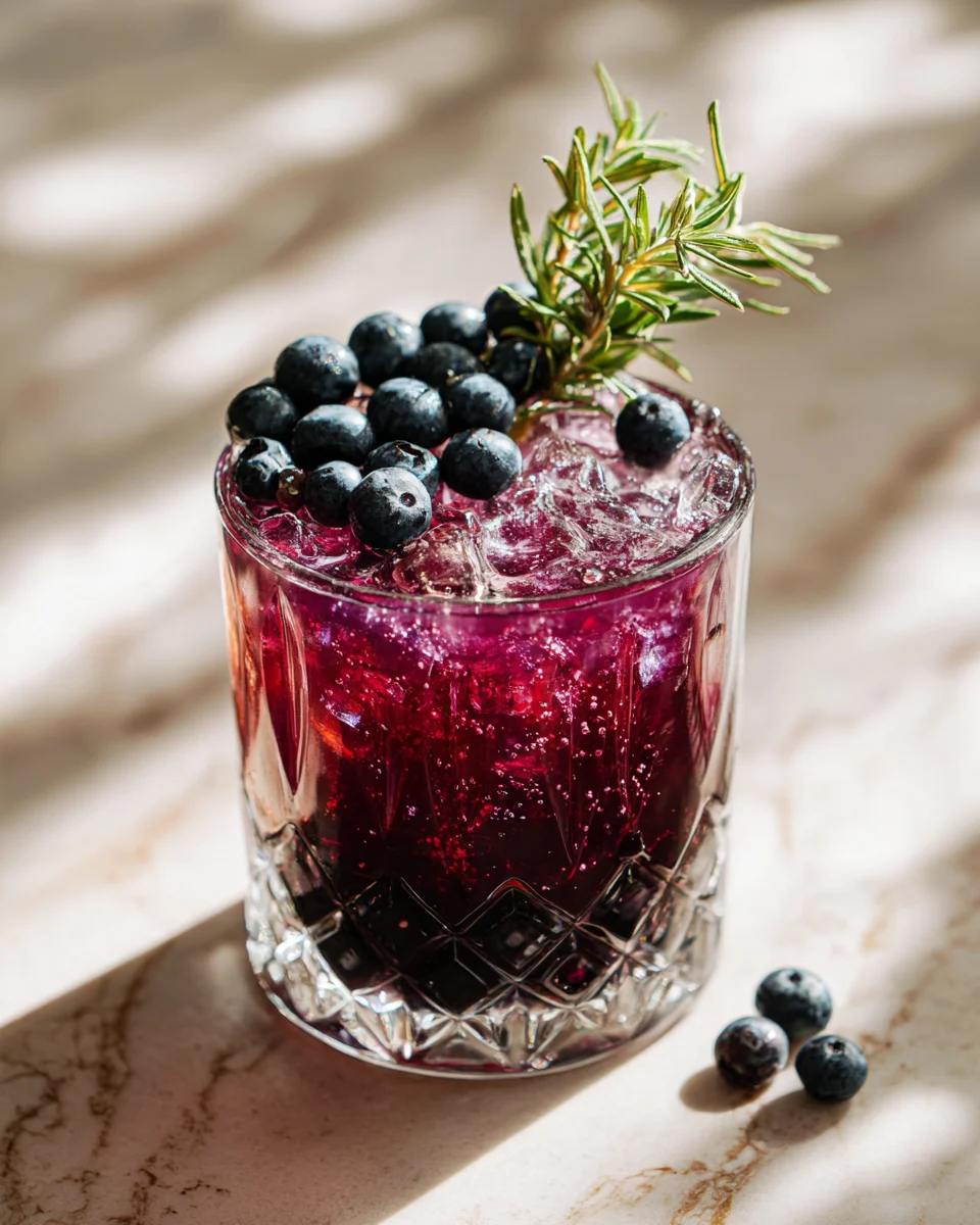Blueberry Pineapple Margarita Cocktail