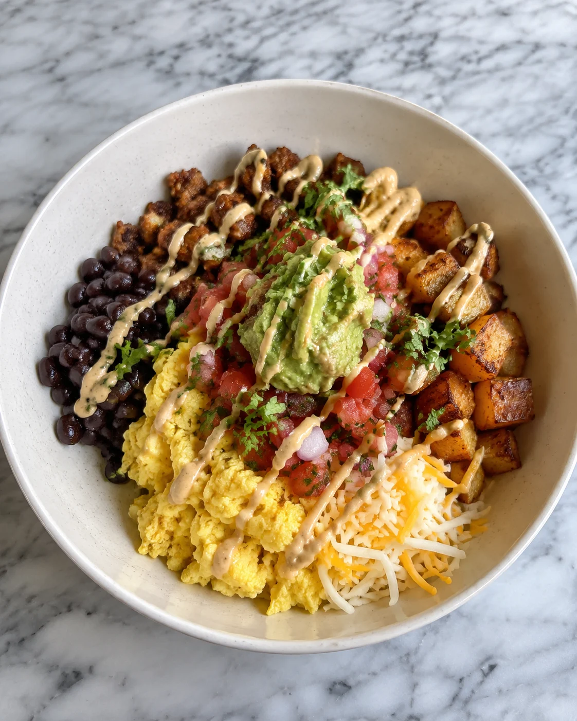 Breakfast Burrito Meal Prep Bowls