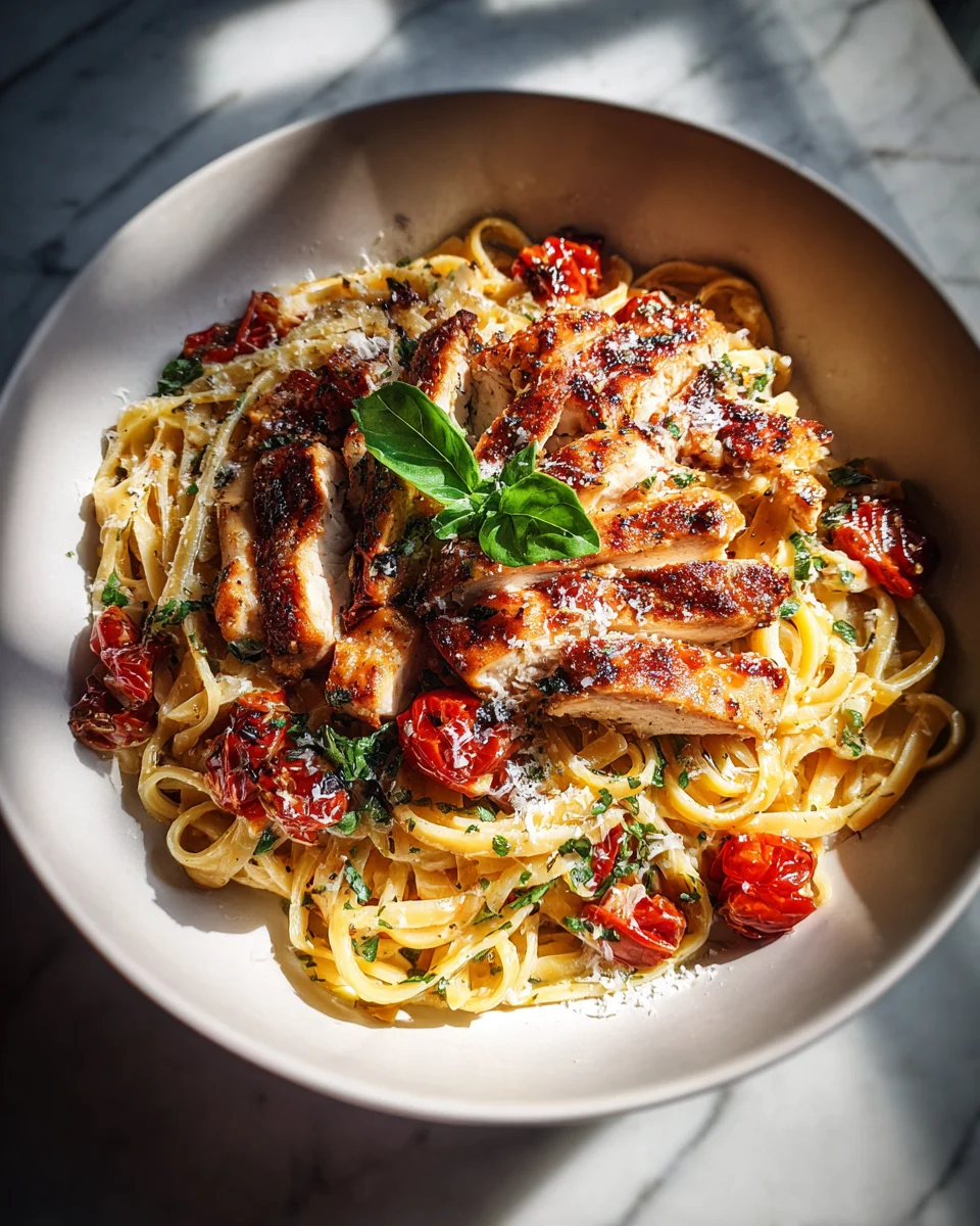 Bruschetta Chicken Pasta
