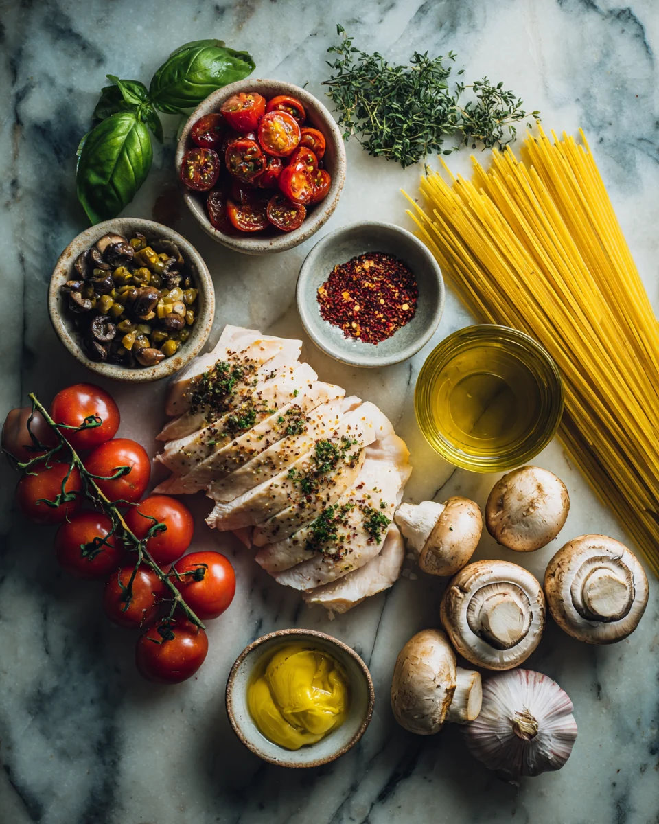 Bruschetta Chicken Pasta