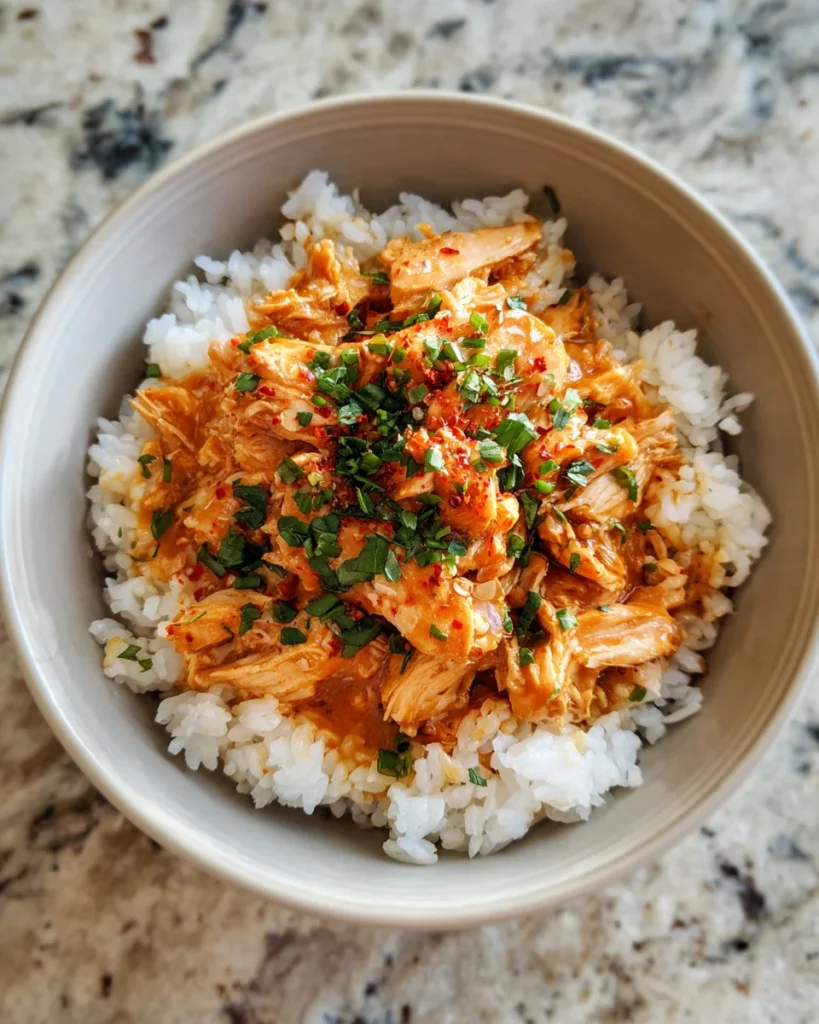 Buffalo Chicken Rice Bowls