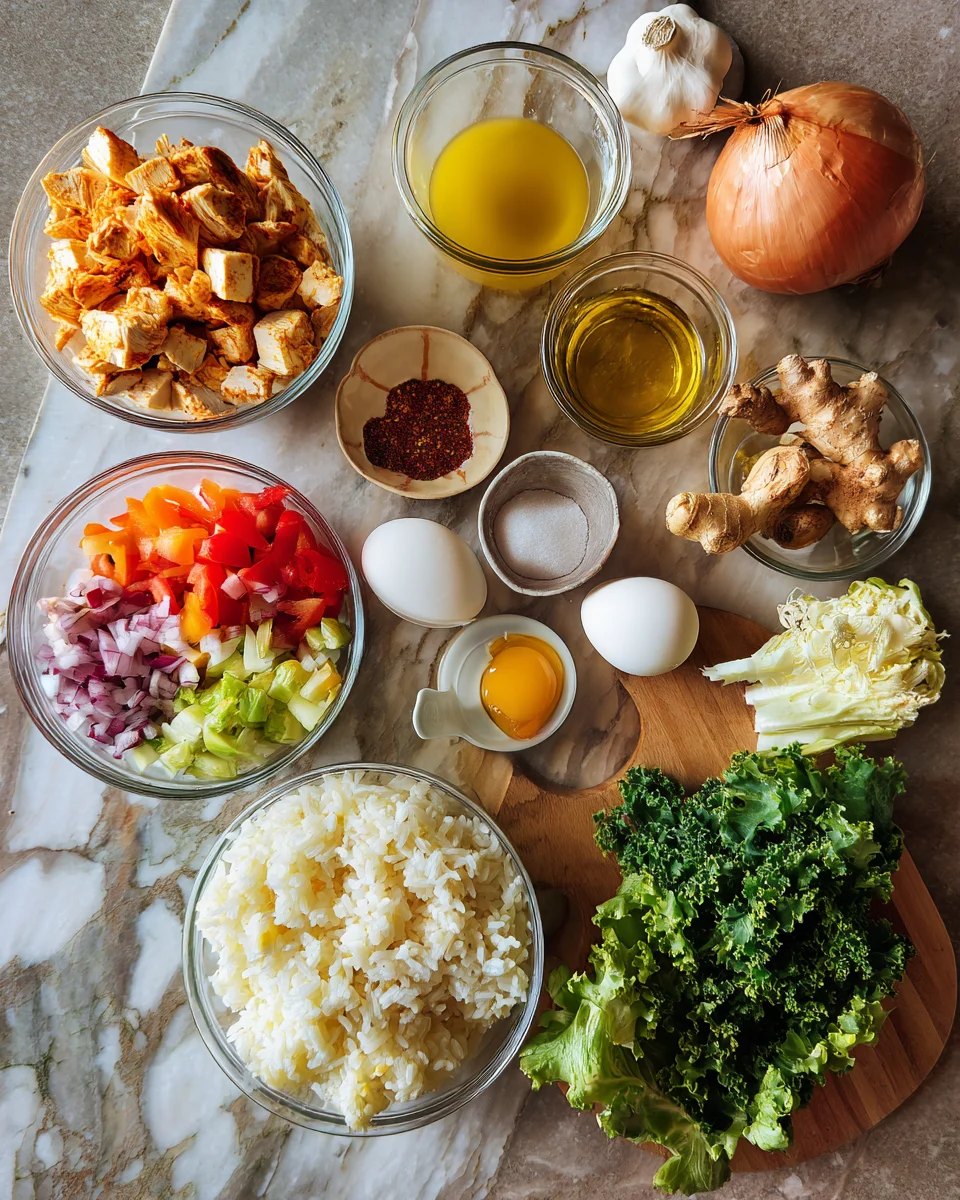 Buffalo Chicken Rice Bowls