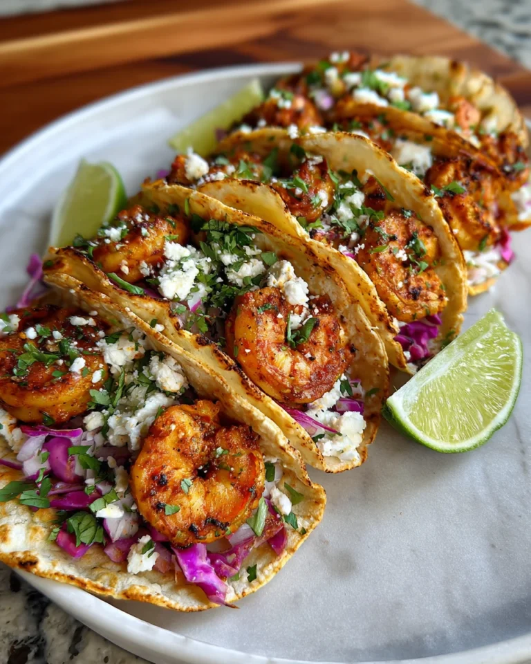 Cajun Grilled Shrimp Tacos