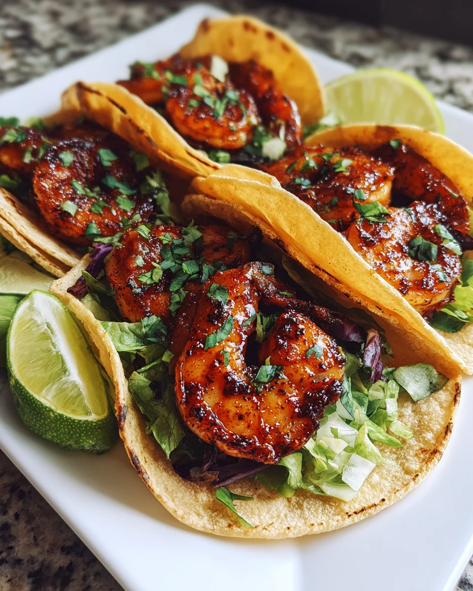 Cajun Grilled Shrimp Tacos