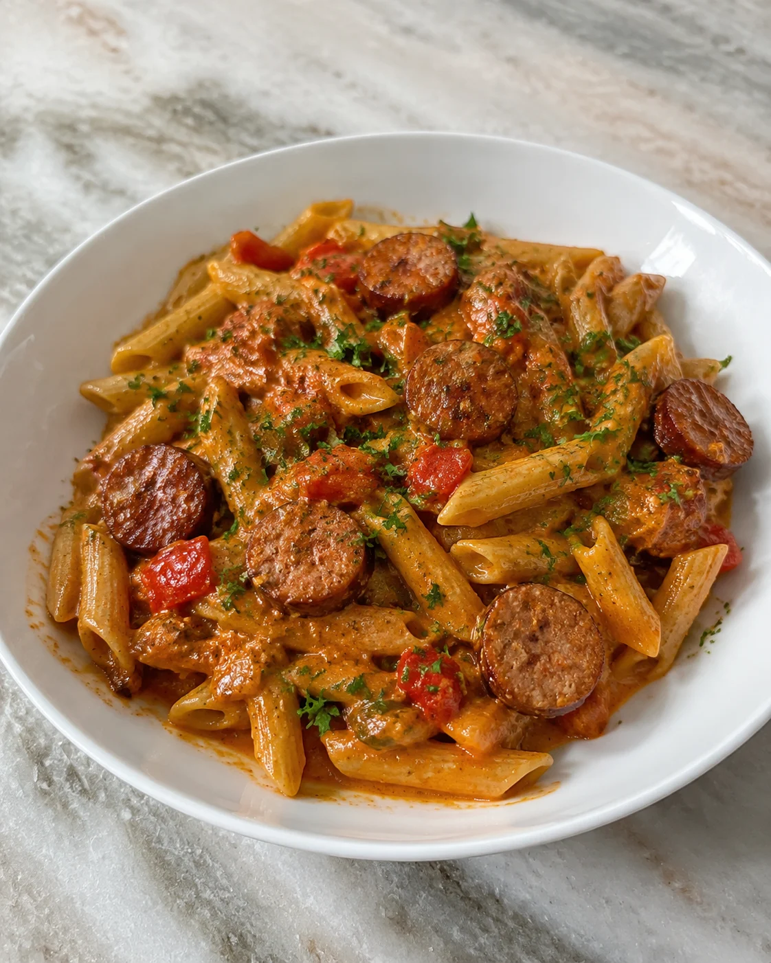 Cajun Sausage Pasta