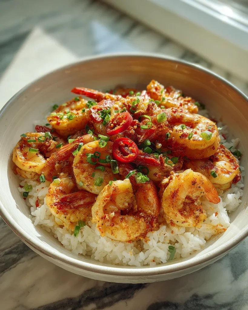 Cajun Shrimp Rice Bowl Recipe