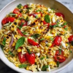 Charred Corn Orzo Salad