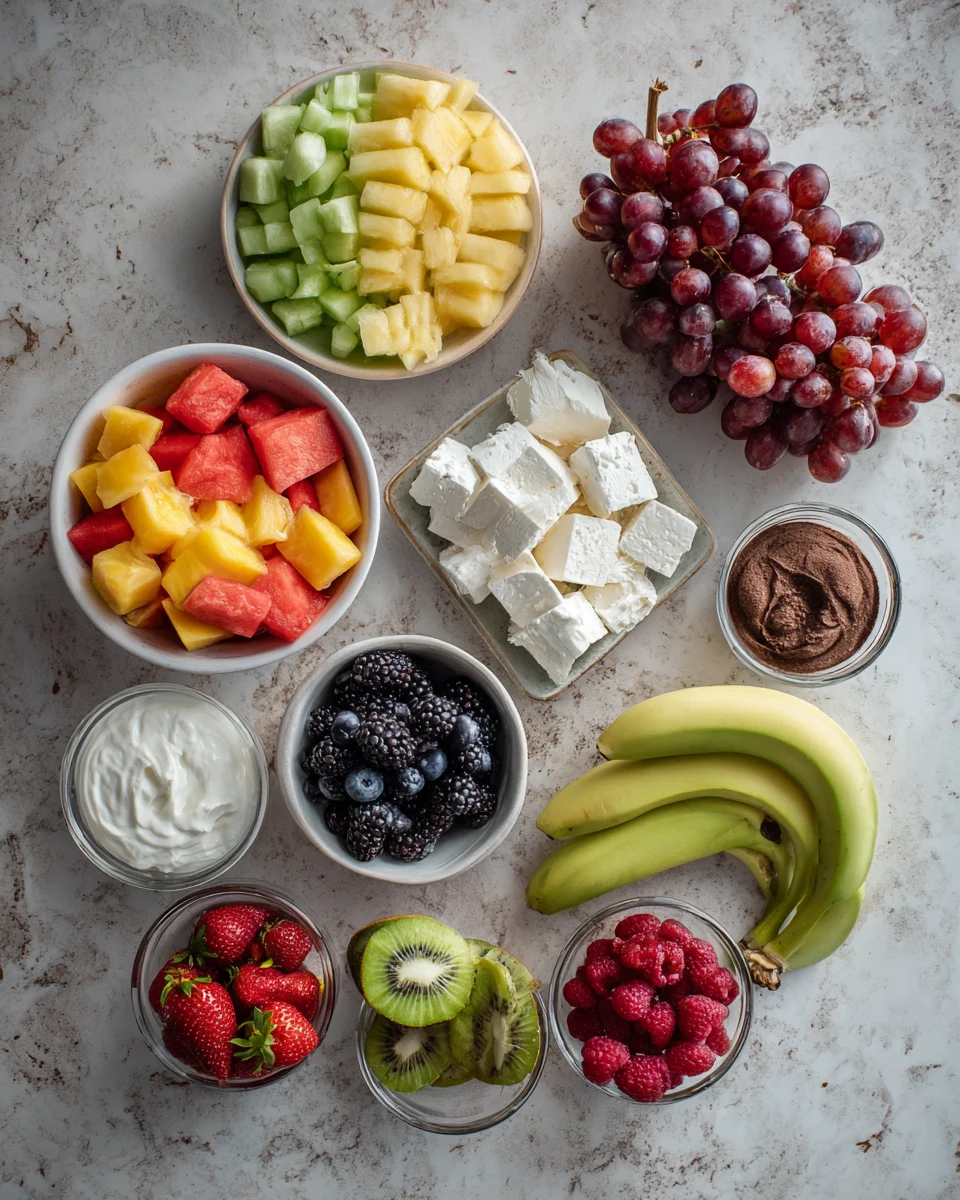 Cheesecake Fruit Kabobs