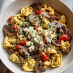 Cheesesteak Tortellini Bliss