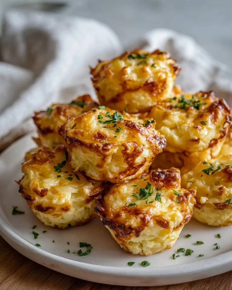 Cheesy Mashed Potato Puffs Recipe