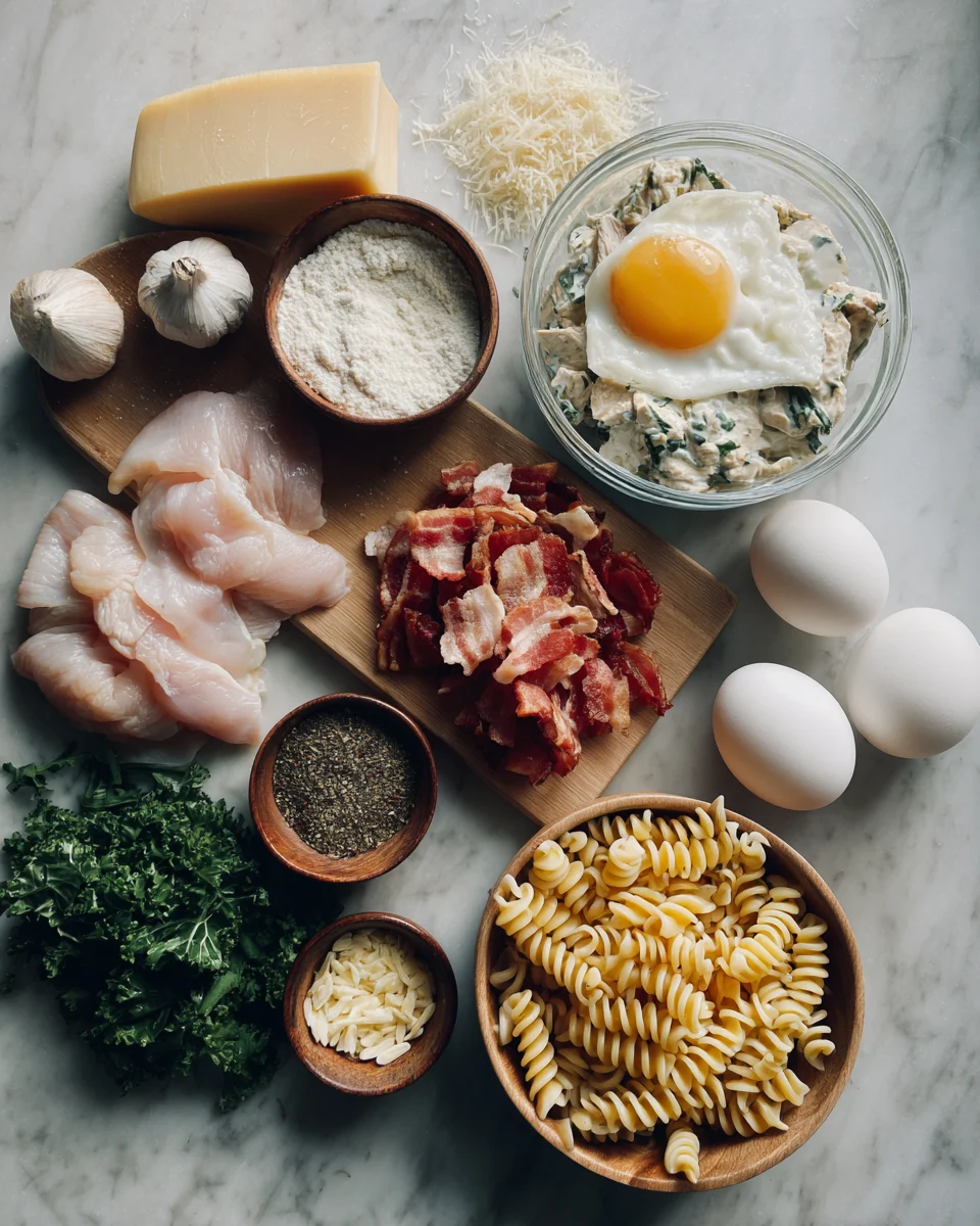 Chicken Bacon Ranch Pasta
