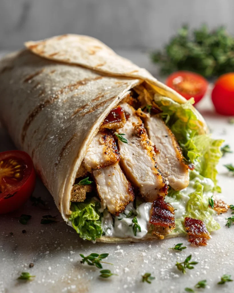 Chicken Caesar Wrap