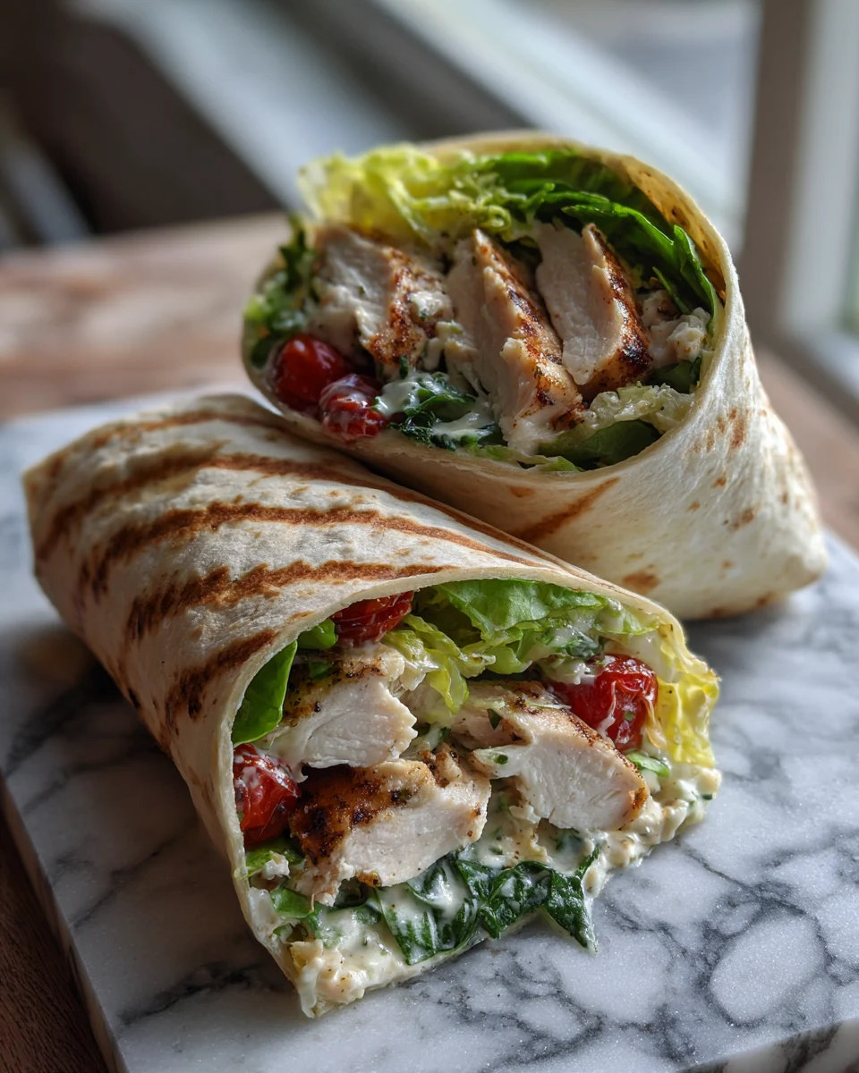 Chicken Caesar Wrap