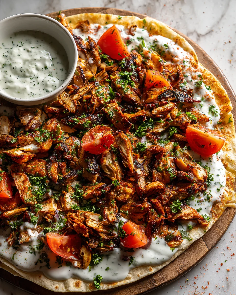 Chicken Shawarma with Garlic Sauce