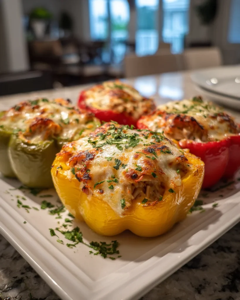 Chicken Stuffed Peppers Recipe