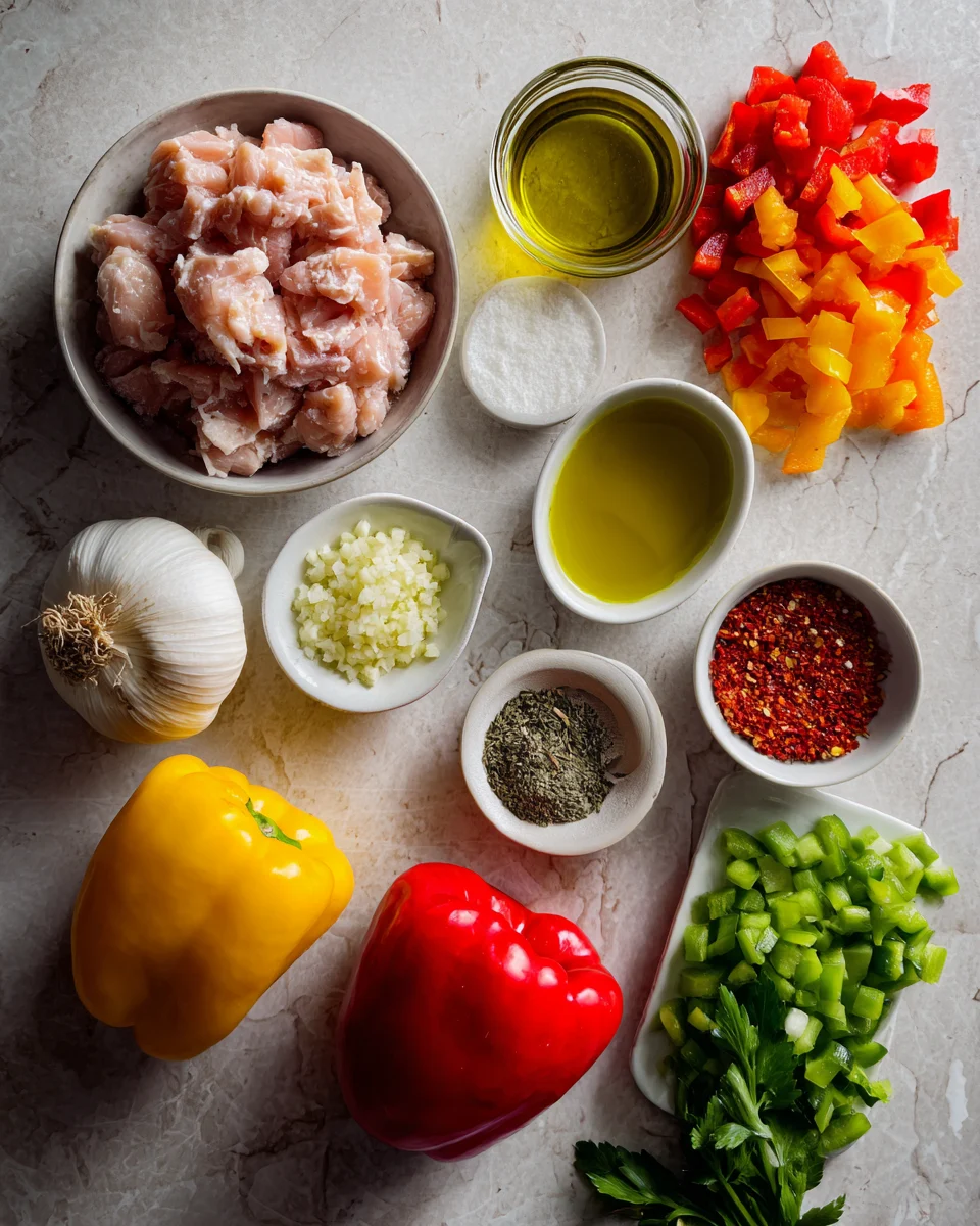 Chicken Stuffed Peppers Recipe