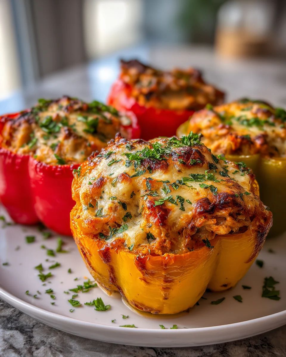 Chicken Stuffed Peppers Recipe