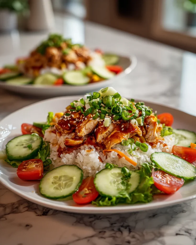 Chicken Taco Rice Bowls