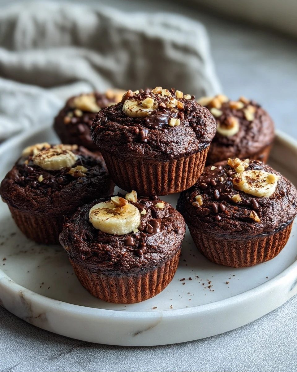Choco-Banana Delight Muffins