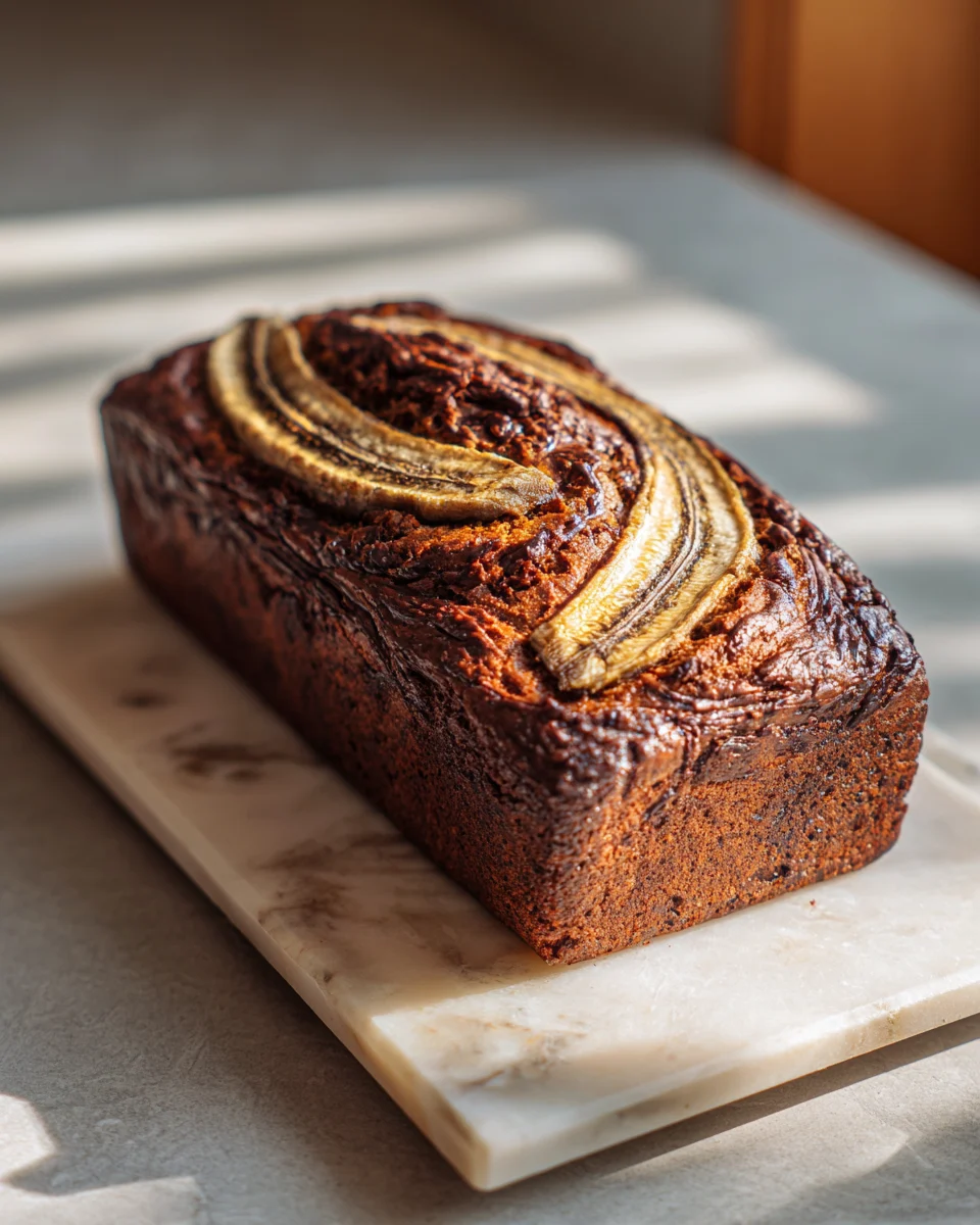Chocolate Espresso Banana Bread