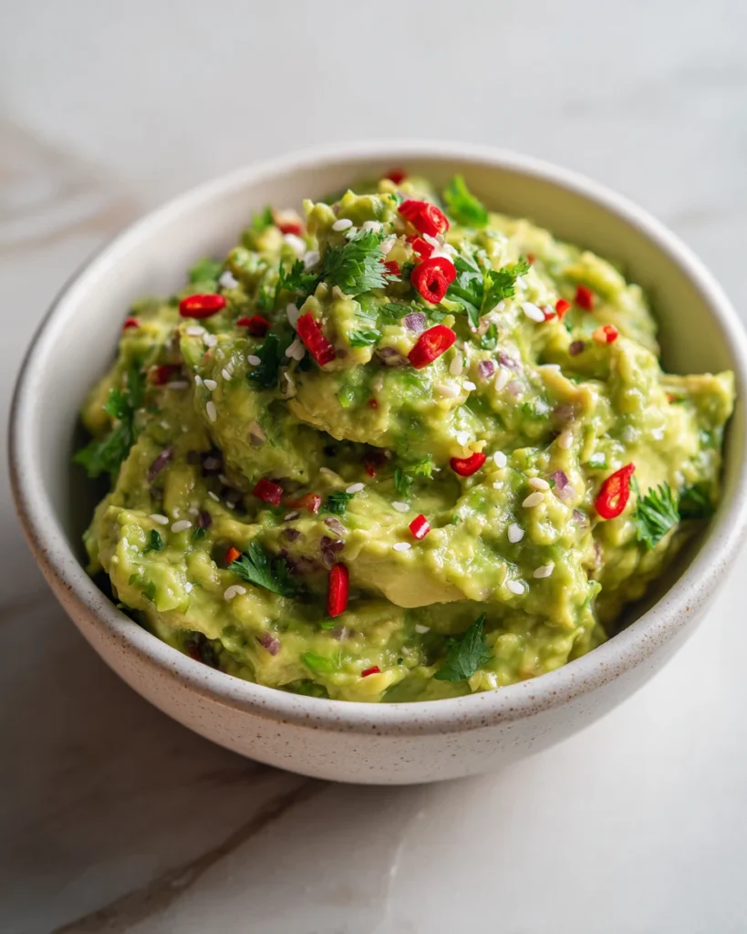 Chunky Guacamole Dip