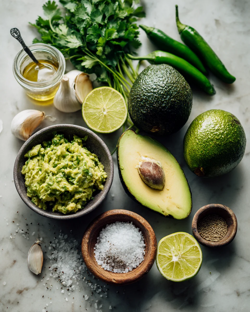 Chunky Guacamole Dip