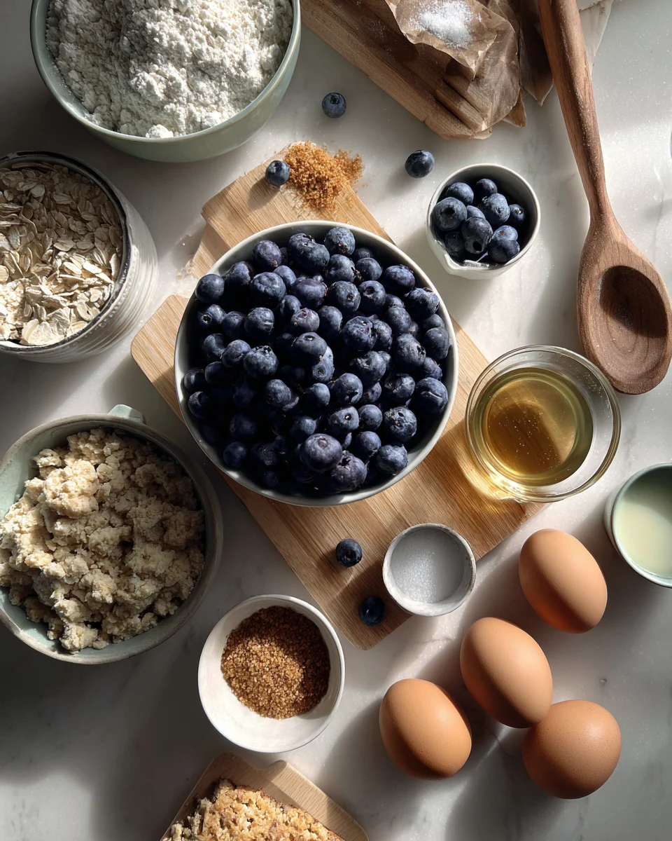 Classic Blueberry Crisp Dessert