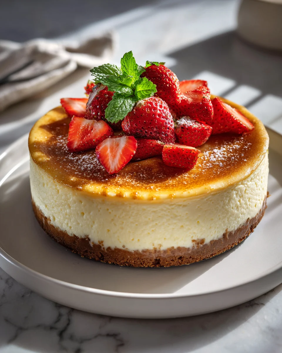 Classic New York Cheesecake