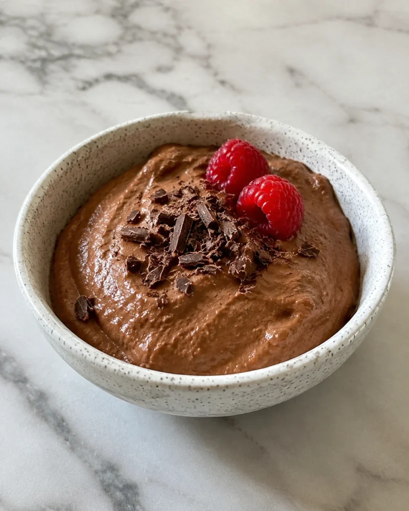 Cottage Cheese Chocolate Mousse